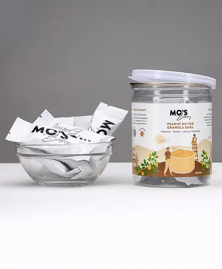 Mo's Bakery Peanut Butter Granola Bars - 200 gm