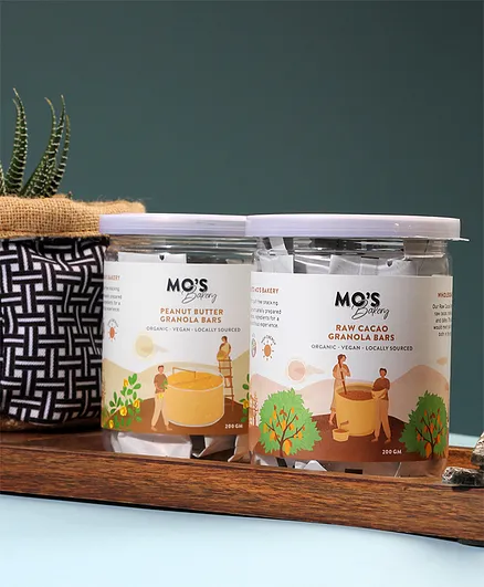 Mo's Bakery Granola Bars Pack of 2 - 200 gm each