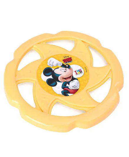 Disney Mickey Mouse Frisbee Flying Disc - Yellow