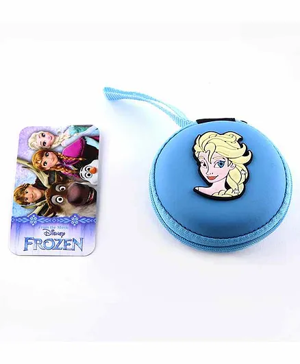 Disney Frozen Themed Coin Pouch For Girls - Blue