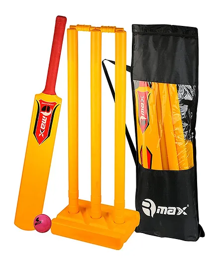 Belco Plastic Cricket Set Size 6 - Yellow