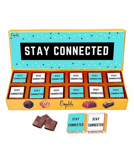 Expelite Stay Connected Chocolate Gift - 200 gm