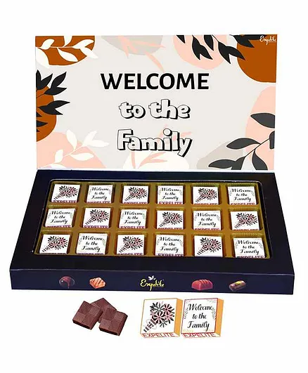Expelite Welcome To The Family Chocolates Gift - 300 gm