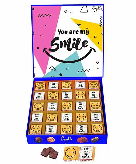 Expelite You Are My Smile Chocolates Gifts - 400 gm