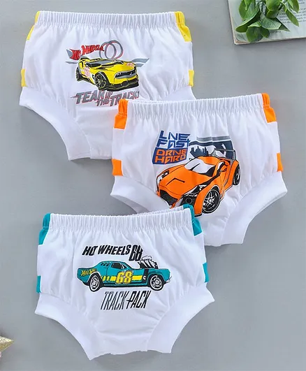 Red Rose Briefs Car Print Pack of 3 -Multicolor