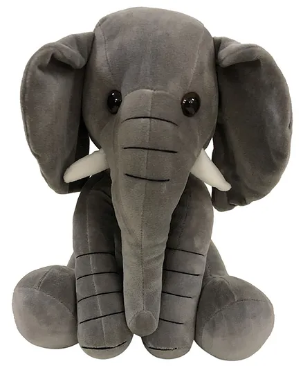 Sterling Elephant Soft Toy Black - Height 36 cm