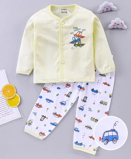 CUCUMBER Full Sleeves Pyjama Sets Boy L.Yellow M