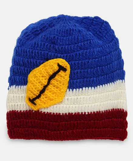 MayRa Knits Hand Knitted Crochet Cap - Multi Color