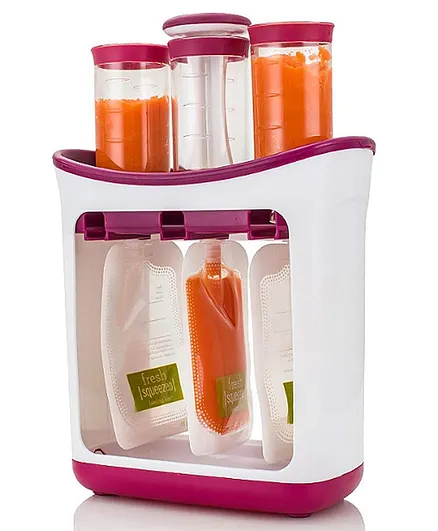 KolorFish Squeeze Station With 10 Pouches - Red