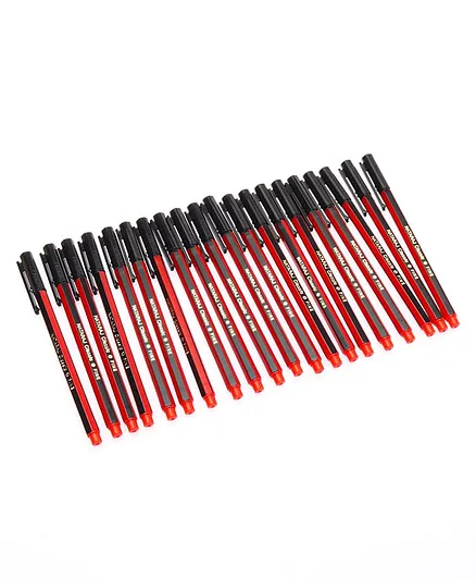 Nataraj Classic Ball Pen 20 Pieces - Red