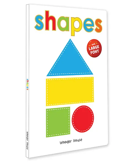 Shapes Early Learning Board Book - English