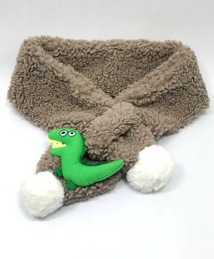 Kid-O-World Dino Muffler - Brown