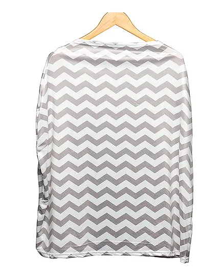 MOMISY Car Seat Canopy Nursing Scarf Poncho - Multicolour
