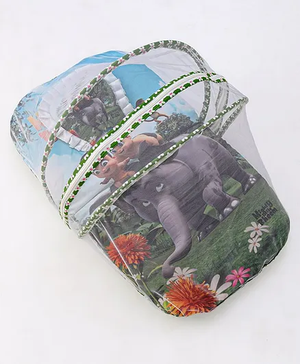 Chhota Bheem by BT Baby Bedding with Mosquito Net - Multicolour
