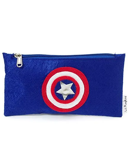 Li'll Pumpkins Star Stationery Pouch - Blue