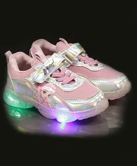 PASSION PETALS Princess Design LED Shoes - Purple