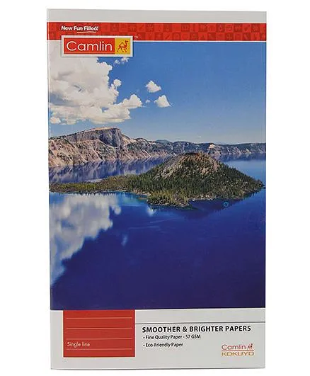 Camlin Single Line Notebook - 172 Pages