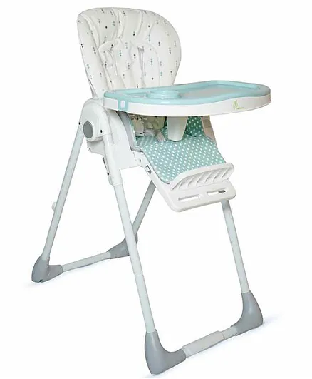 R for Rabbit Marshmallow Lite Highchair - Blue