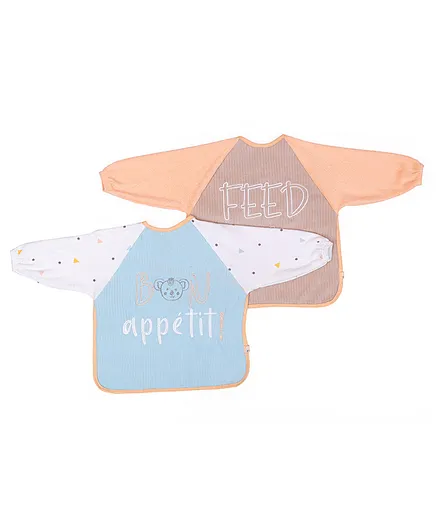Mi Arcus Cover All Bib Pack Of 2 - Multicolor