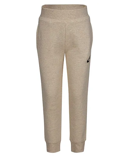 Nike Sportswear Club Fleece Full Length Solid Joggers - Cream