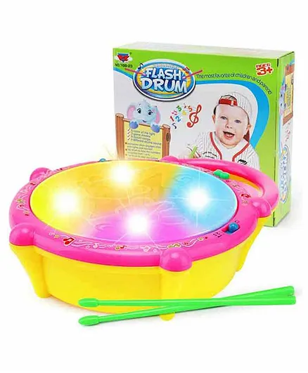 COMERCIO Flash Drum - Pink Yellow