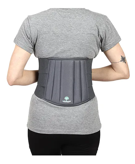 Longlife Lumbar Support Belt Small Size - Grey