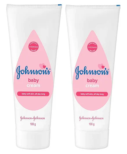 Johnson's baby Cream - 100 gm ( Pack of 2 )