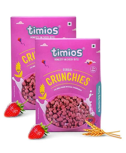 Timios Breakfast Cereals Crunchies 300 grams - Pack of 2