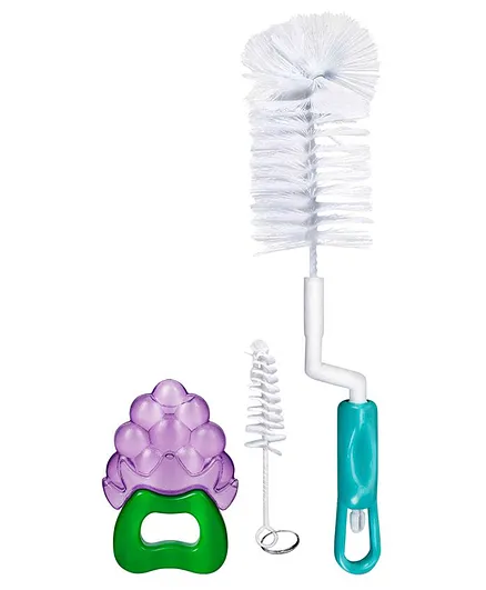 Babyhug Teether&Bootle cleaning Brush combo