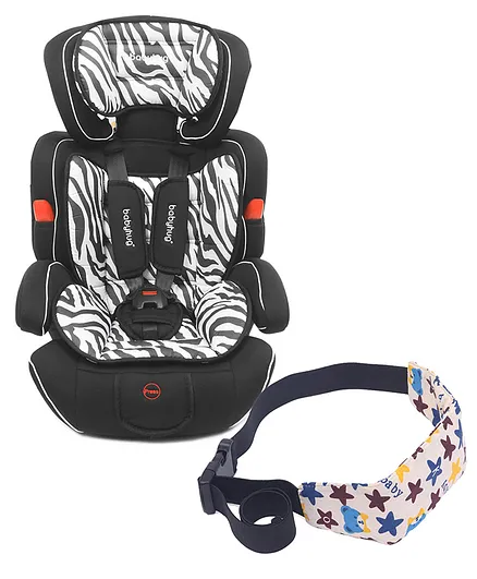 Babyhug Safe Journey Forward Facing Car Seat - Zebra Print