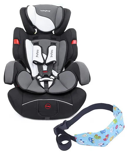 Babyhug Safe Journey Forward Facing Car Seat - Grey