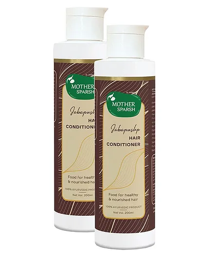 Mother Sparsh Jabapushp Natural Hair Conditioner - 200 ml (Pack of 2)