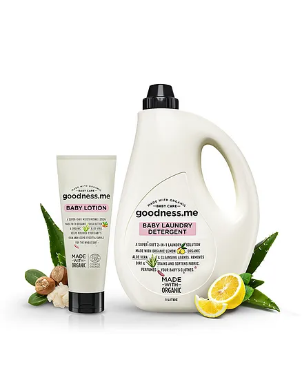 goodnessme Moisturizing Baby Face & Body Lotion - 200 ml & Moisturizing Baby Face & Body Lotion - 200 ml