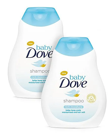Baby Dove Rich Moisture Shampoo - 200 ml-Pack Of 2