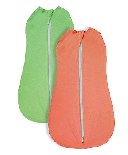 My Stork Story Cotton Swaddle Cum Wrap - Pack of 2