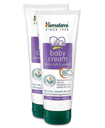Himalaya Herbal Baby Cream - 200 ml ( Pack of 2)
