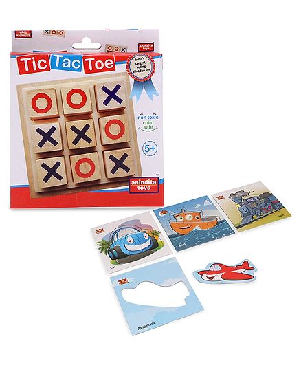 Anindita Toys Tic Tac Toe Game Set & Toys box tickle with transport series