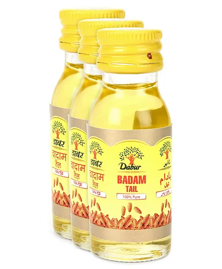 Dabur Badam Tail - 50 ml(Pack of 3)