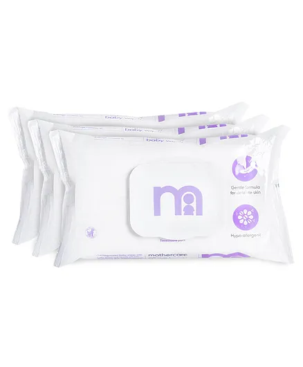 Mothercare Fragrances Wipes Purple - 60 Pieces ( Pack of 3)