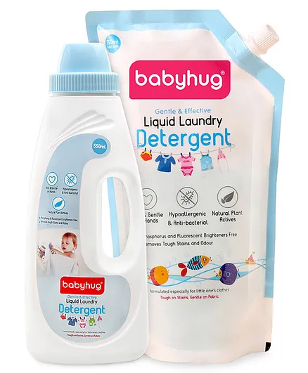 Babyhug Plant Based Disinfectant Liquid Laundry Detergent - 1300 ml