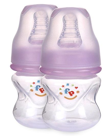 Fisher Price Ultra Care Regular Neck Polypropylene Sterilizable Feeding Bottle Pink - 60 ml Pack Of 2