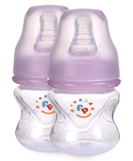 Fisher Price Ultra Care Regular Neck Polypropylene Sterilizable Feeding Bottle Pink - 60 ml Pack Of 2