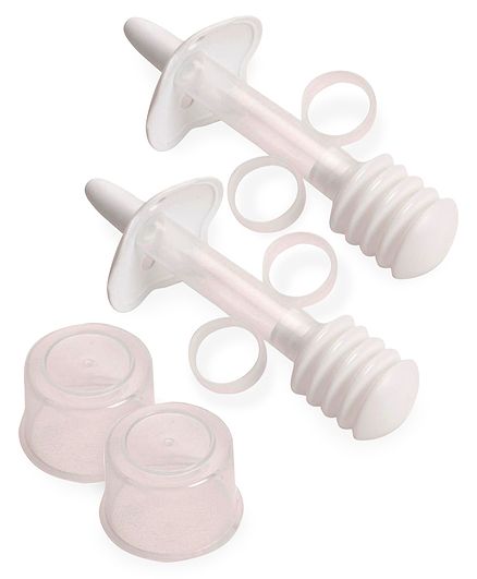Adore Medicine Feeder - White Pack Of 2