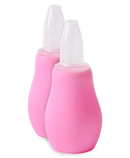 Adore Silicone Nasal Aspirator - Pink Pack Of 2