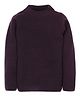 RVK Full Sleeves Solid Colour Sweater - Violet