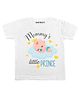 KNITROOT Little Prince Print Half Sleeves Tee - White