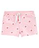 Carter's Floral Pull-On French Terry Shorts - Pink