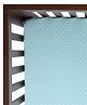 Abracadabra 100% Cotton Fitted Crib Sheet Polka Print - Sea Green