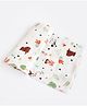 Yellow Doodle Organic Cotton Swaddle Wrappers - Multicolor