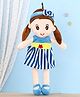 Toytales Soft Candy Doll Blue - Height 40 cm